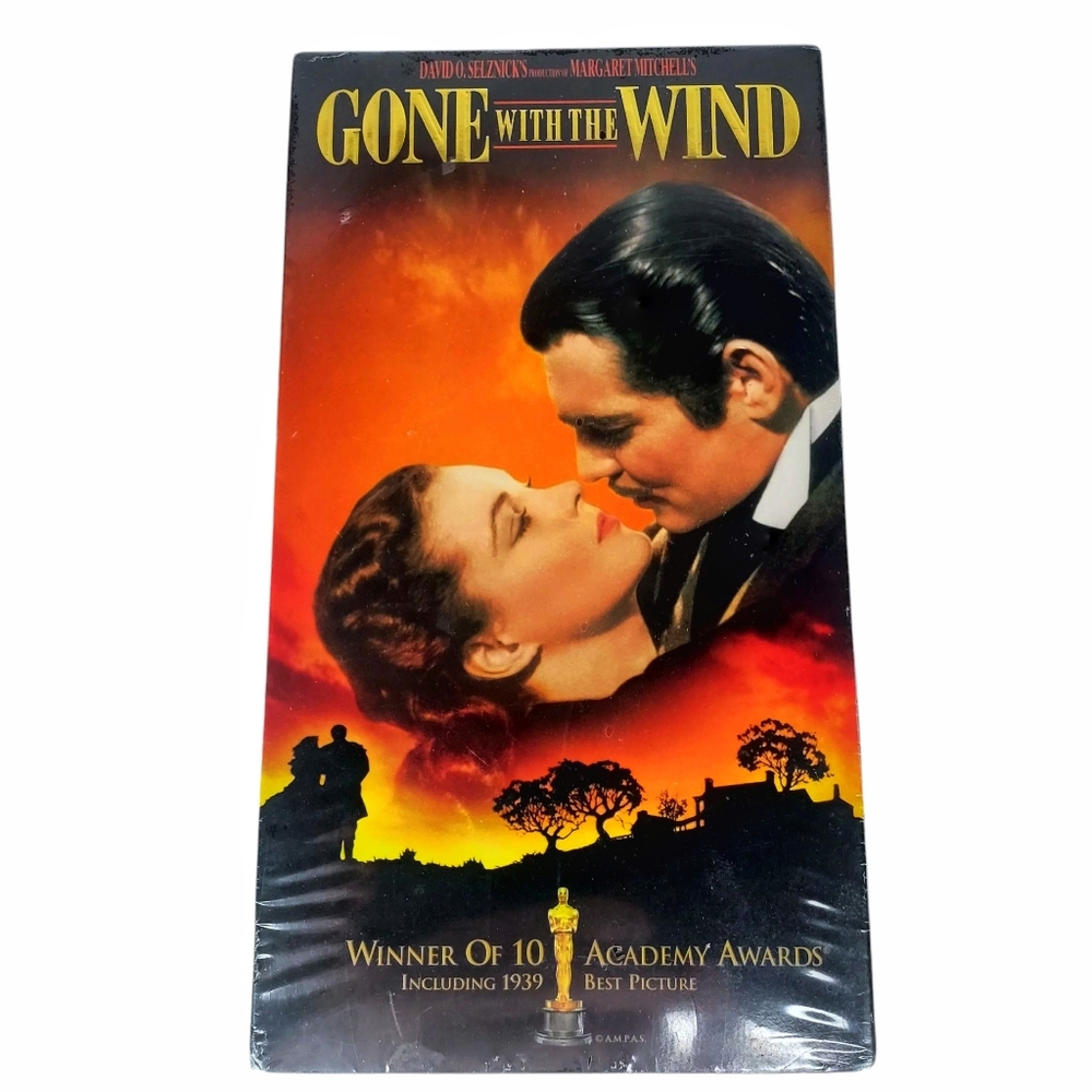 Gone With The Wind Sealed VHS, MGM Stamped, 1998 Turner Entertainment NIB NEW